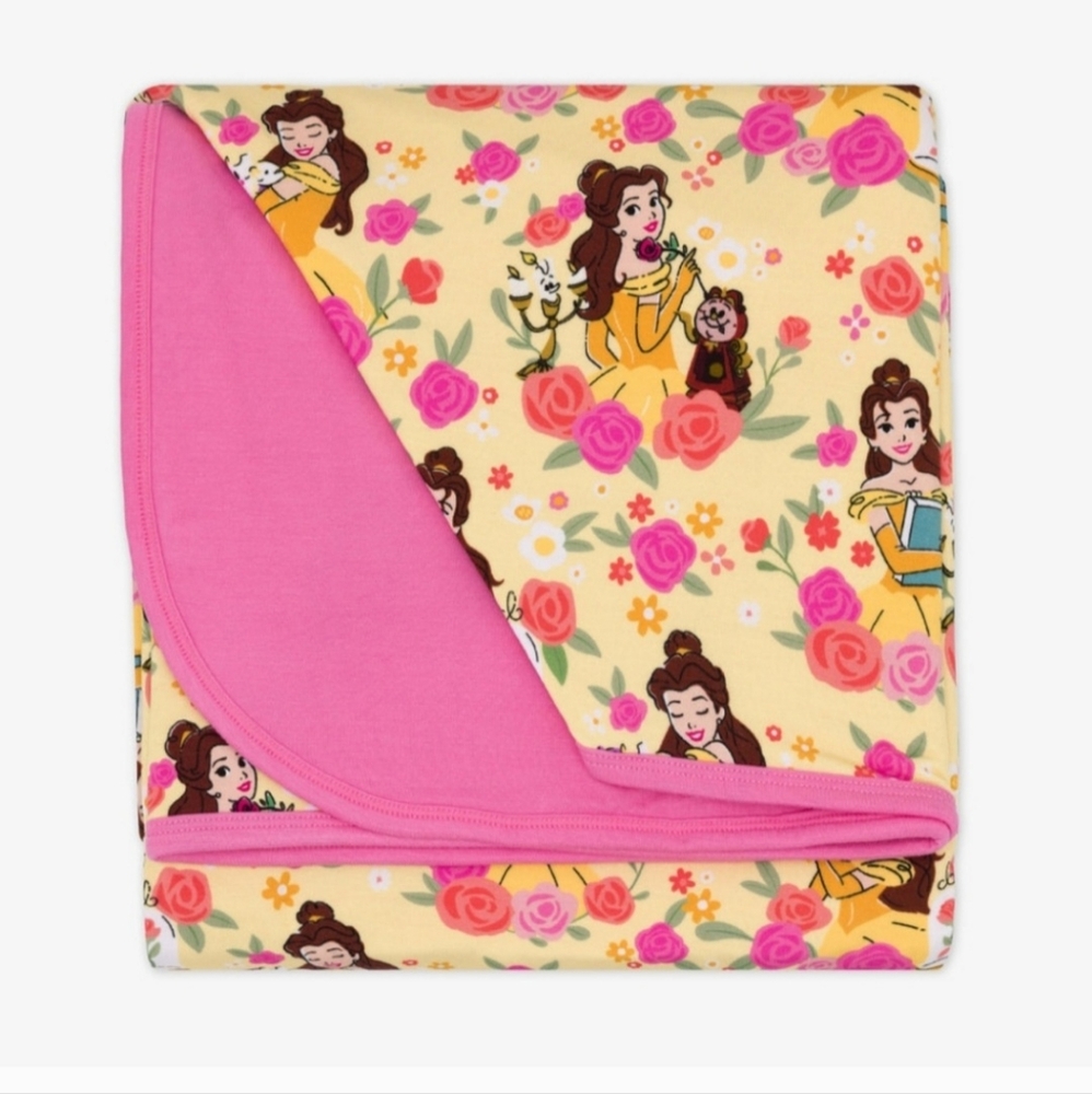 Little Sleepies Disney Belle Cloud Blanket 50 X 50 BNIB